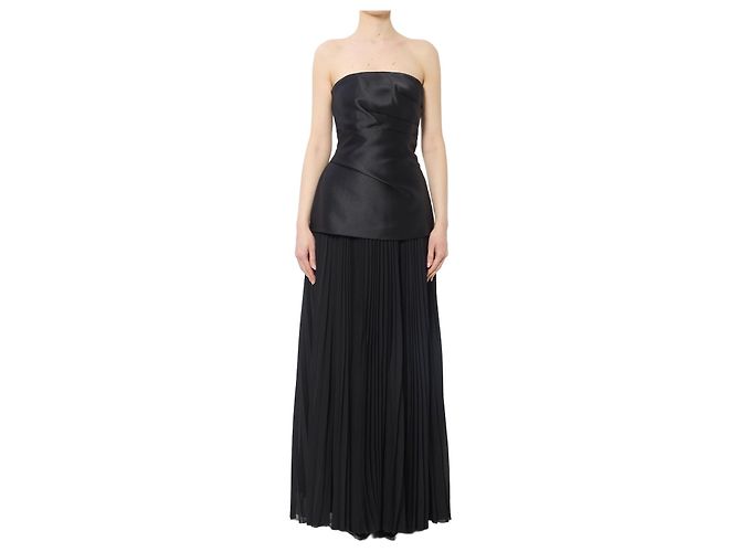 Solace London Claudette Maxikleid schwarz