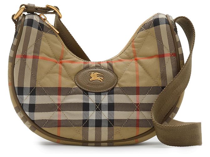 Burberry Borsa a tracolla Horseshoe Beige