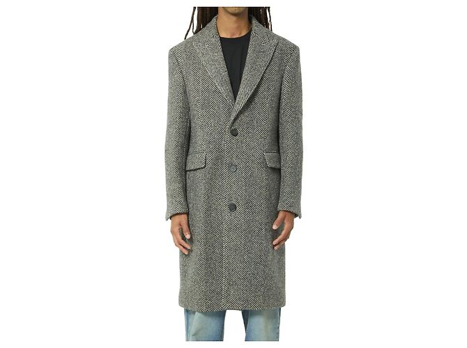 Golden Goose Single-breasted wool coat