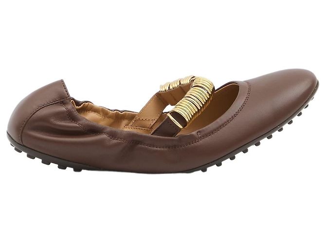 Tod's Sapatilhas com ilhoses Marrom