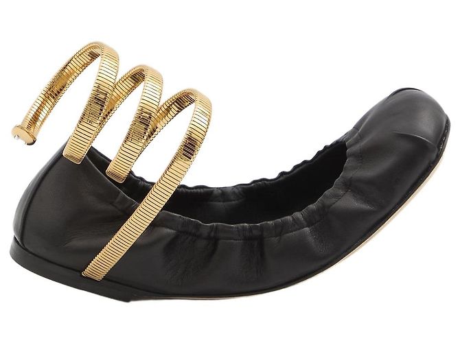 Rene Caovilla Ballerine Juniper 10 Nero