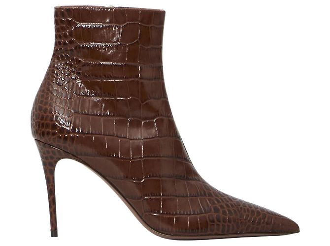 Paris Texas Botines Vera 85 en Chocolate Castaño