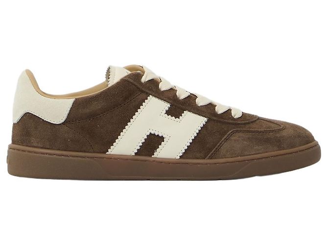 Hogan Cool Sneaker aus braunem Wildleder