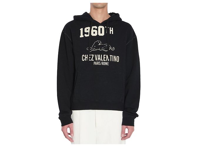 Valentino Garavani Chez Valentino Sweatshirt Black
