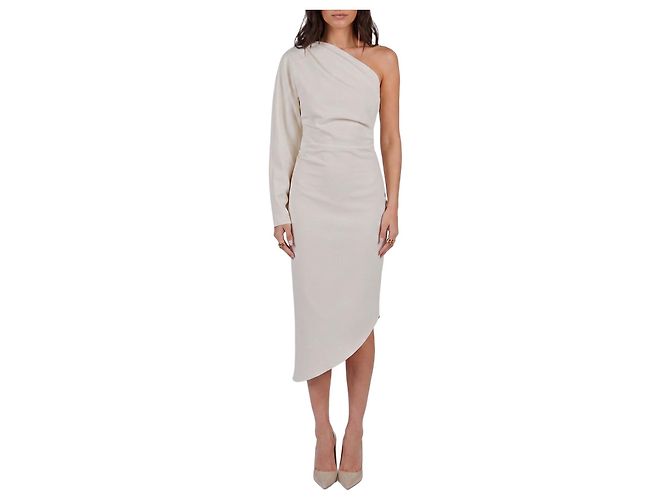 Federica Tosi Asymmetrisches Cady-Longuette-Kleid