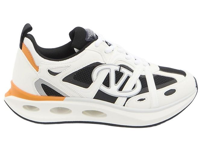 Valentino Garavani Baskets Low Top VLogo Easyjog Blanc