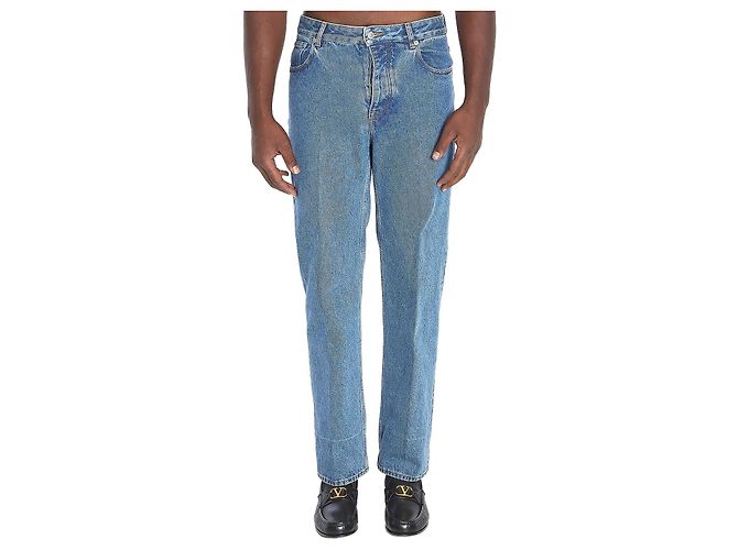 Valentino Garavani Pantaloni in denim Chez Valentino Blu