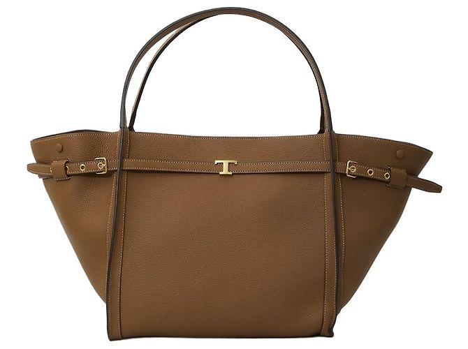 Tod's Saco de compras Medium T Signature Marrom