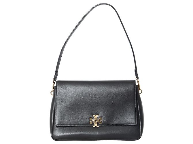 Borsa a tracolla Charlie Tory Burch in pelle nera Nero