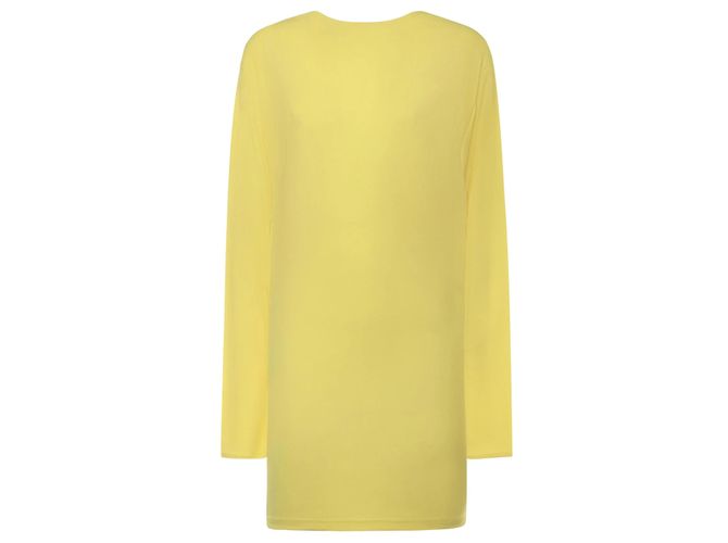 Mini abito Jacquemus Mistral giallo