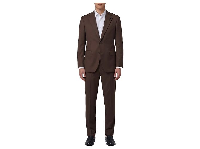 Lardini Abito monopetto Brown Feeling Marrone