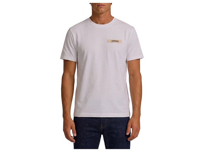 T-shirt Jacquemus Gros Grain Branco Algodão