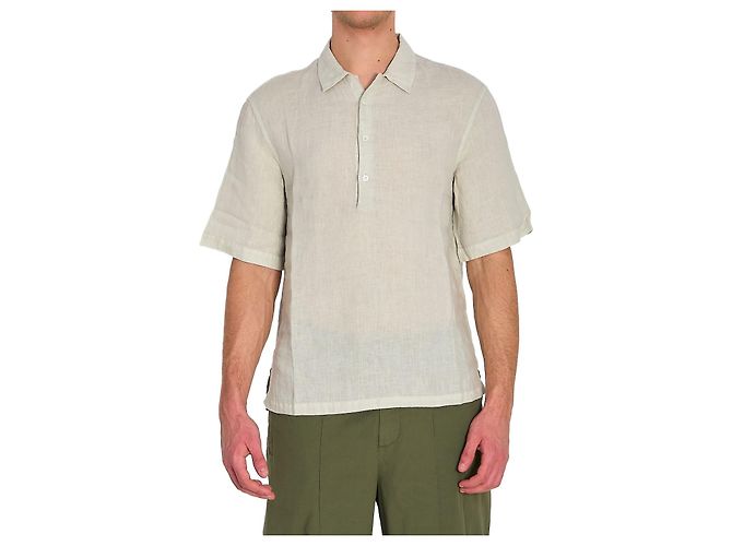 Chemise Barena Mola Telino en lin gris
