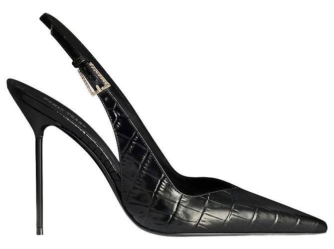 Paris Texas Escarpins slingback Lidia 105 Noir