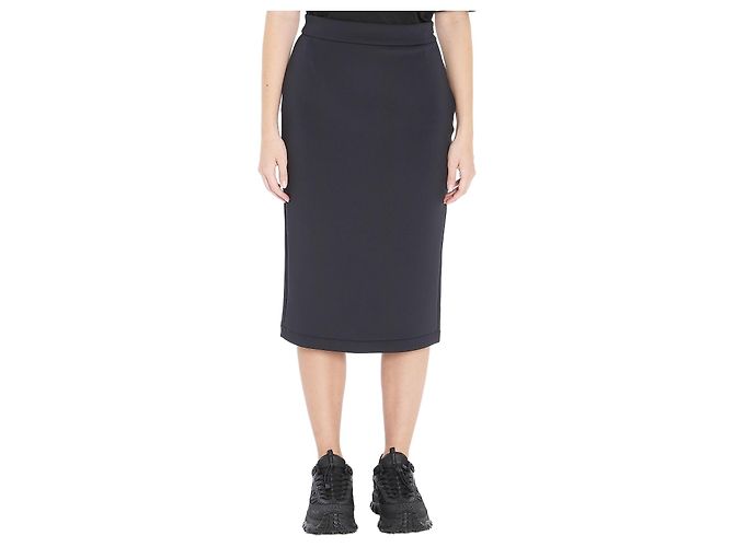 Gonna Moncler EE72 nera Nero