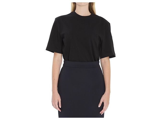 T-shirt Moncler EE72 de algodão preto