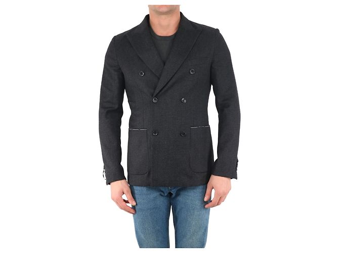 Tonello Chaqueta cruzada Gris