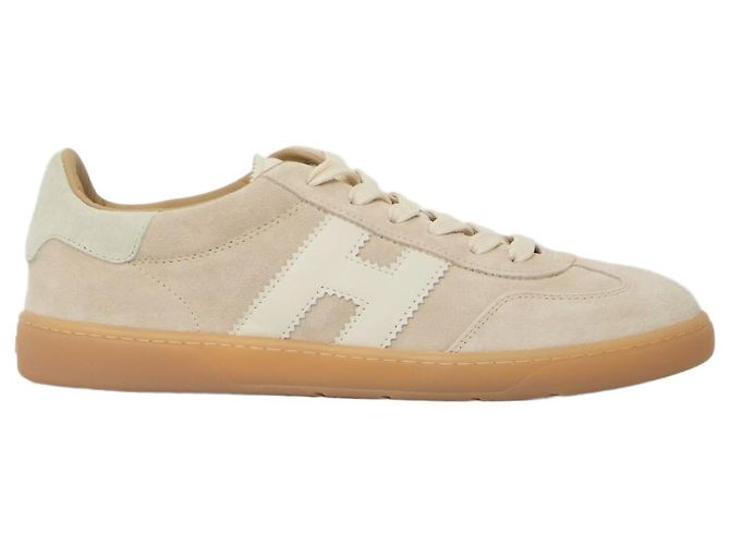 Baskets Hogan Cool Beige en Daim et Cuir