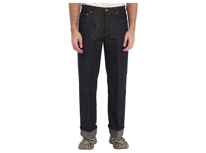 Burberry Indigo Denim Jeans Blau