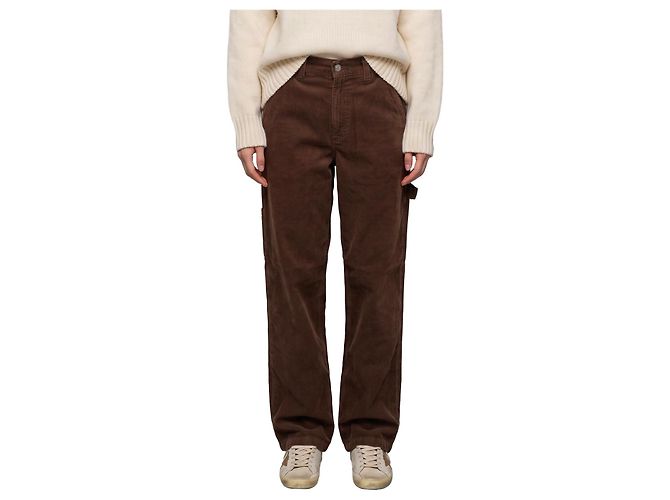 Haikure Jeans Sibilla Velvet Pier Marrom