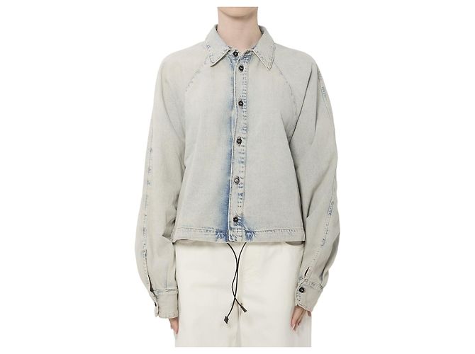 Haikure Camicia Keira Vintage Dirty Blu chiaro