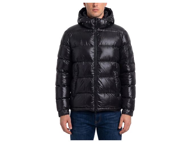 Herno Giacca in piumino con cappuccio Polar Tech Nero