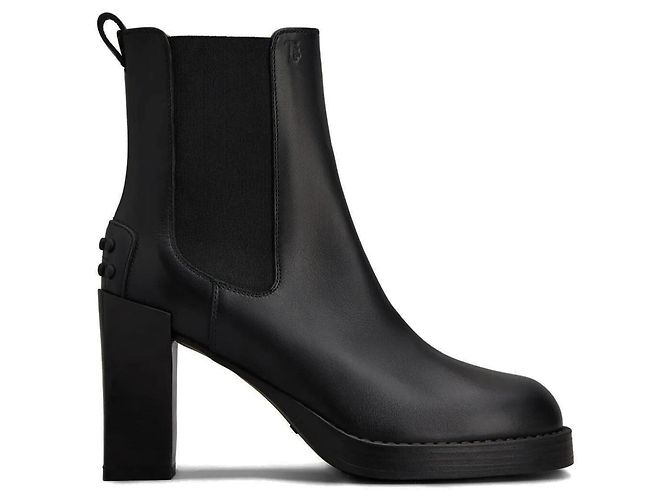 Tod's Chelsea boots in leather Black