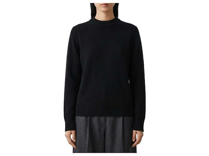 Loulou de Saison Baltra Kaschmirpullover schwarz