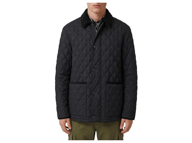 Burberry Casaco de nylon acolchoado Haddington Preto