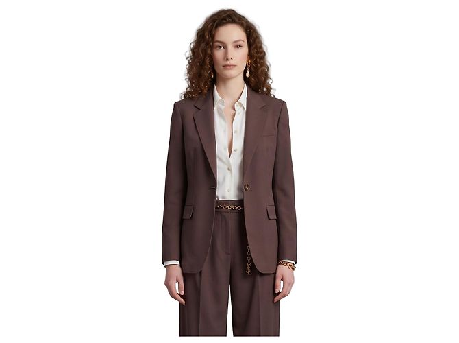 Sutton New York Einreihiges Sakko aus Stretch-Canvas