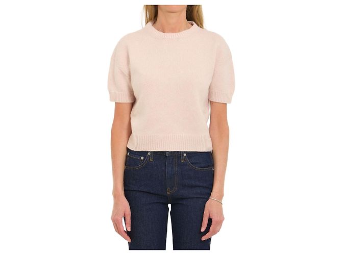 Pull en maille Khaite en cachemire rose