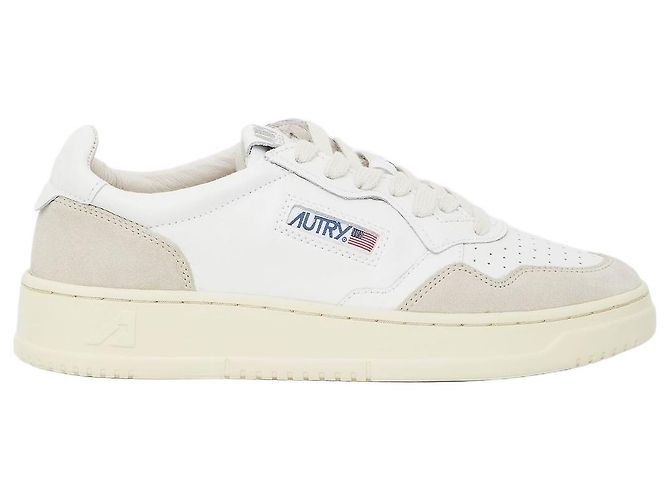 Autry Sneakers Medalist Low Bianco