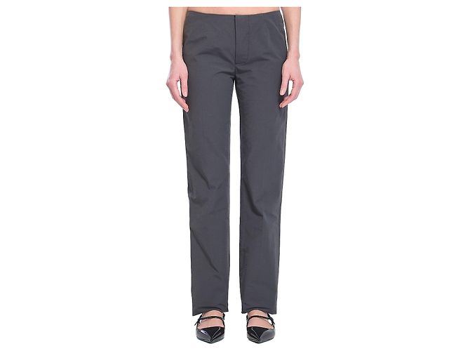 Pantalon gris Marni en mélange coton et nylon