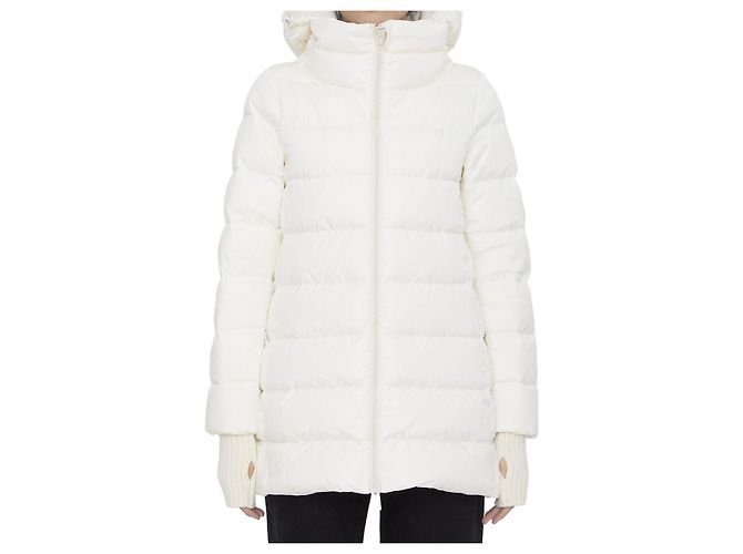 Herno Giacca puffer a forma di A Bianco