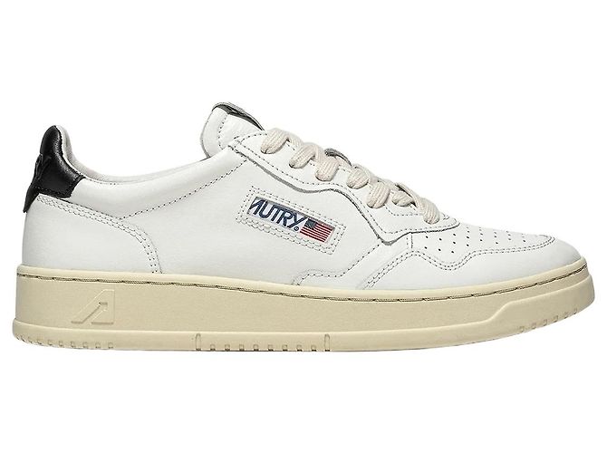 Autry Baskets Medalist Low Blanc
