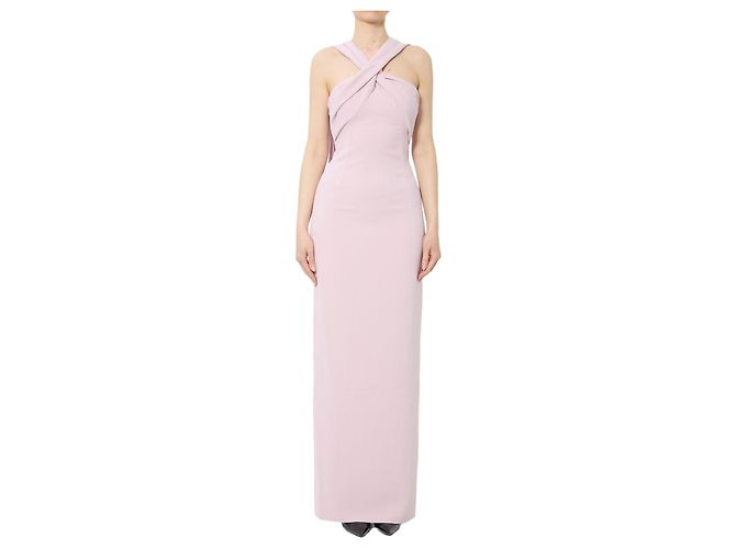 Solace London Rona Maxikleid rosa Pink