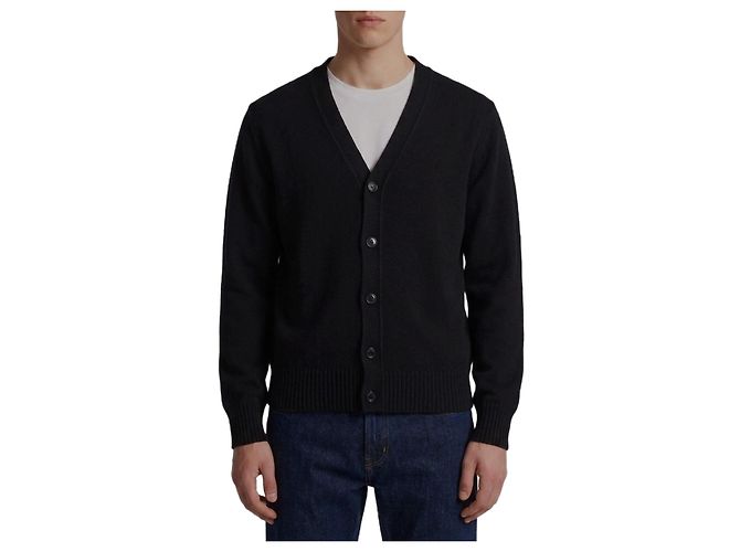 Ami Paris Ami de Coeur Cardigan Schwarz