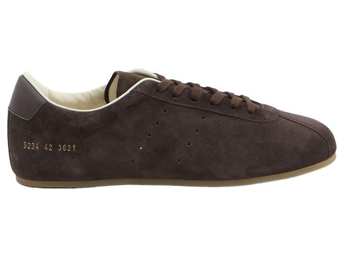 Common Projects Baskets de conduite en daim Marron