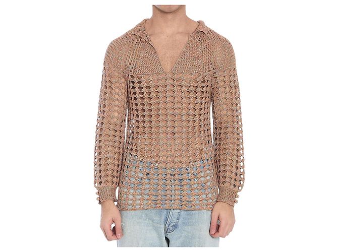 Valentino Garavani Camisa de malha perfurada Multicor