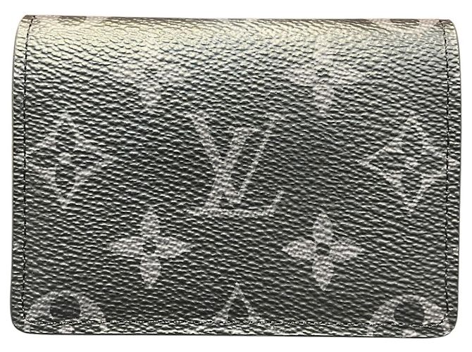 Louis Vuitton Monogram Eclipse Business Card Case Negro Monograma
