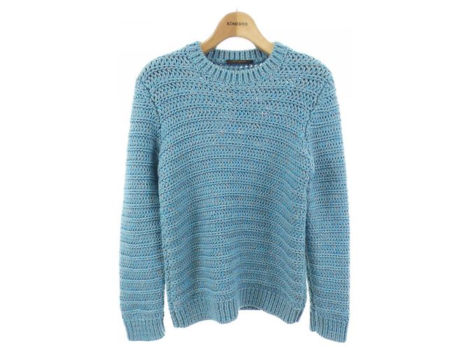 Louis Vuitton Knitwear Brown Blue