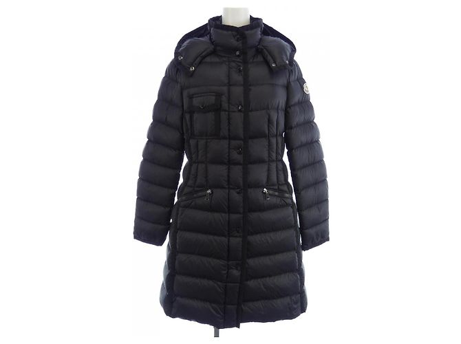 Moncler HERMINE Daunenmantel Schwarz