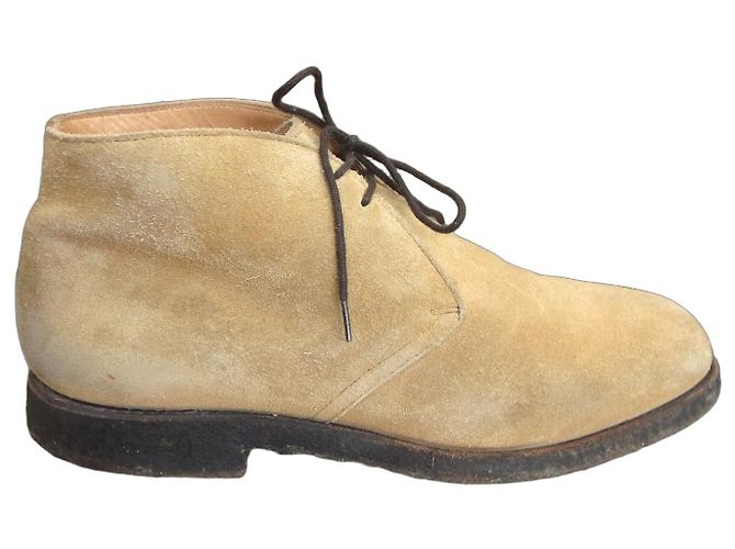 Church's Ryder Suede Desert Boots Beige