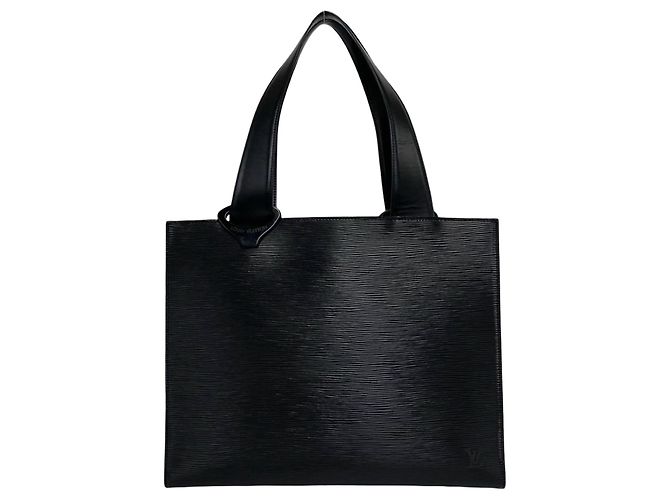 Borsa Tote Louis Vuitton Gemmo in pelle Epi Nero