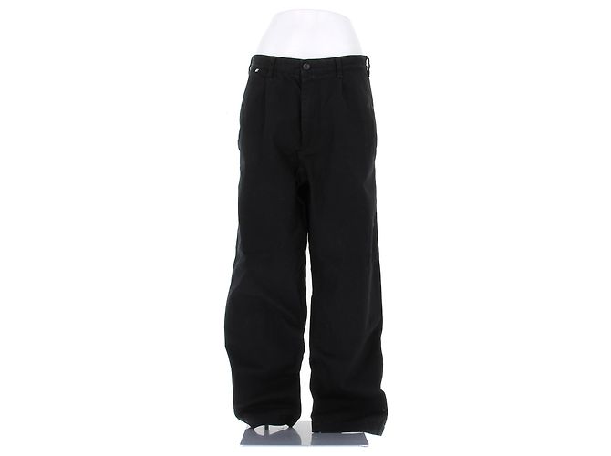 Autre Marque BOSS Black Cotton Pants Size 46