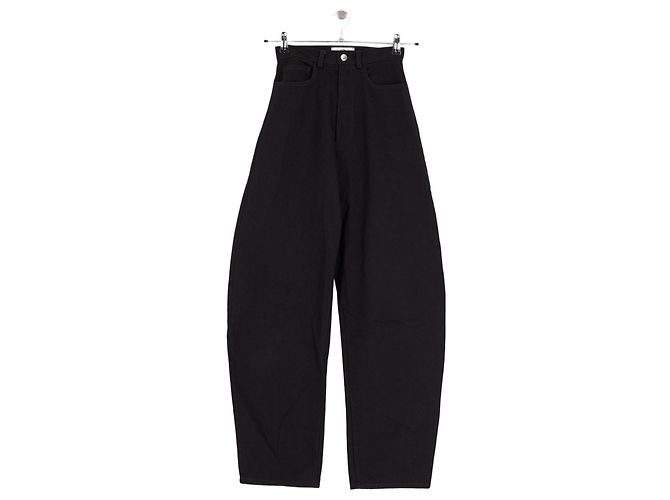 Autre Marque Jean en coton noir RHÚNE