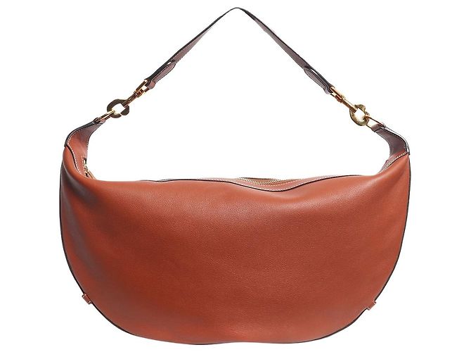 Céline Borsa hobo Leandre 2021 Tan Marrone