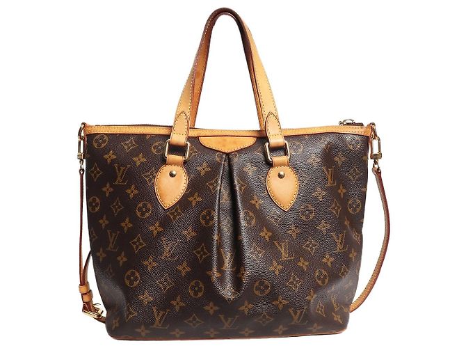 Louis Vuitton Sac cabas Palermo PM Monogram marron 2011