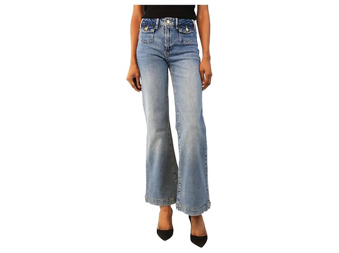 Paige Jeans Vaqueros Leenah azules - size UK 6