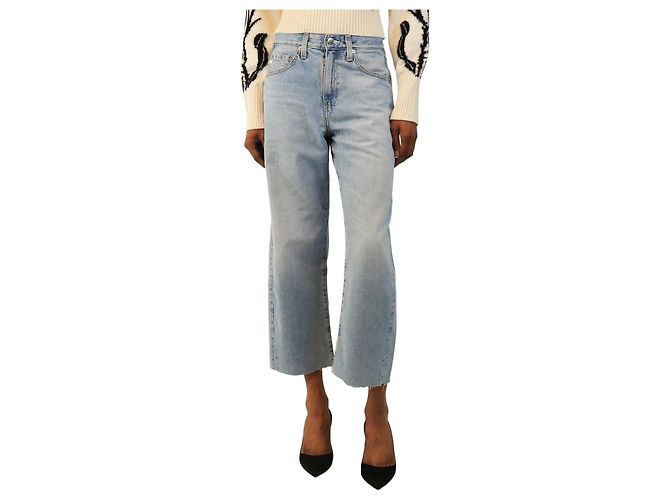 Autre Marque Vaqueros crop Hattie azules - size UK 6